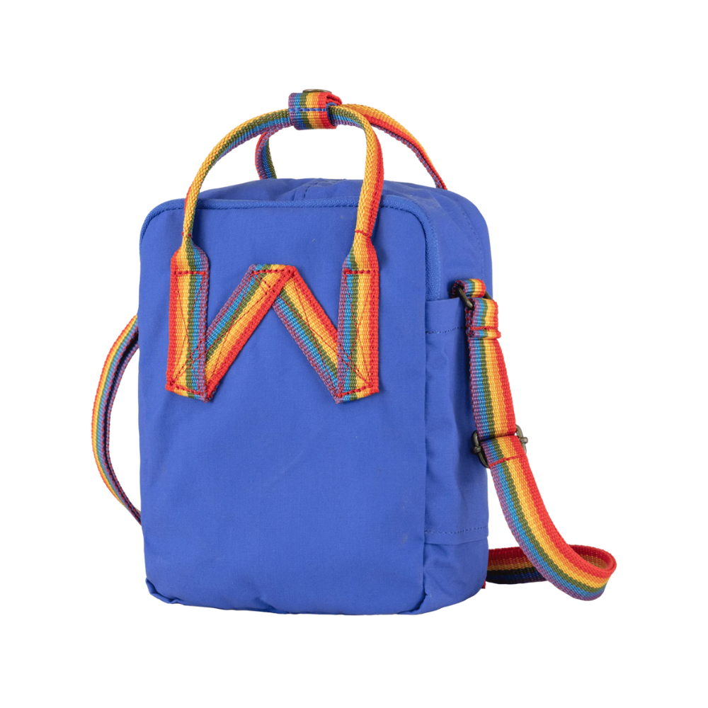 Load image into Gallery viewer, FJÄLLRÄVEN Kånken Rainbow Sling Carry Bag - Cobalt Blue