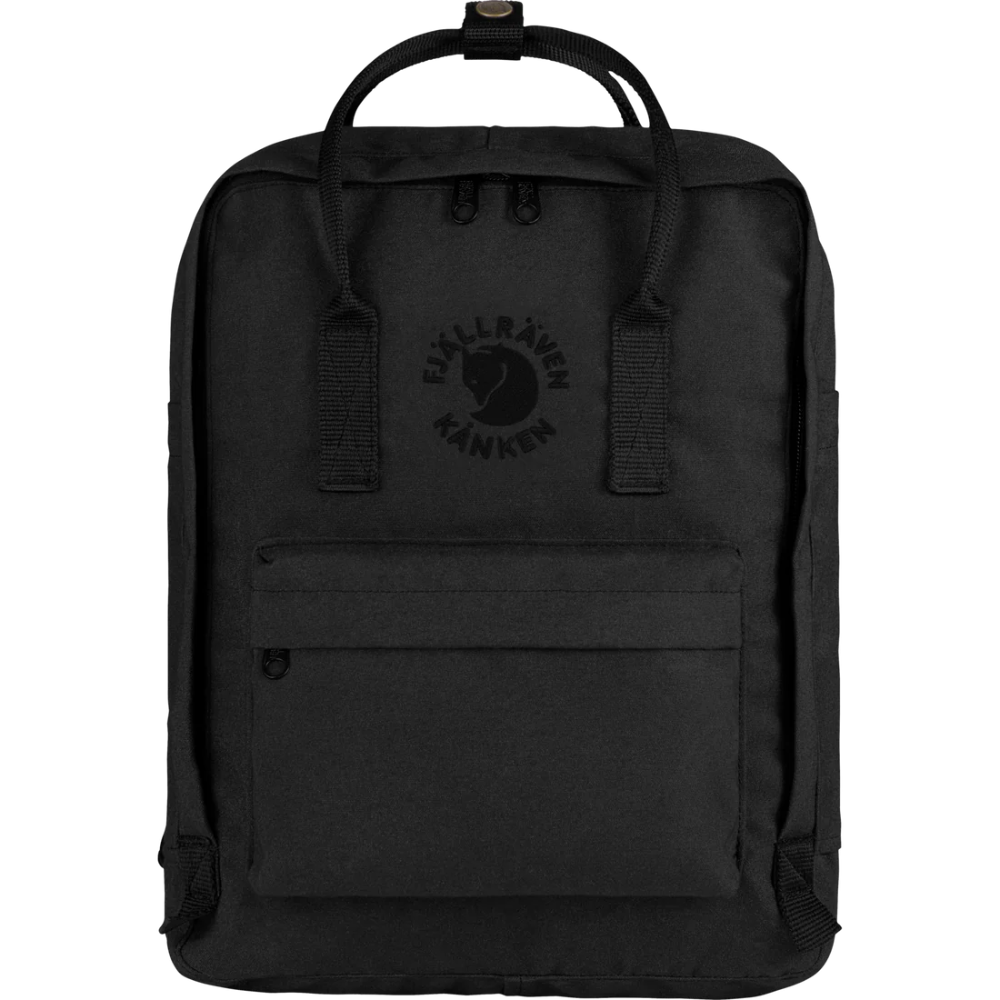 Load image into Gallery viewer, FJALLRAVEN Re-Kanken Day Backpack - Black