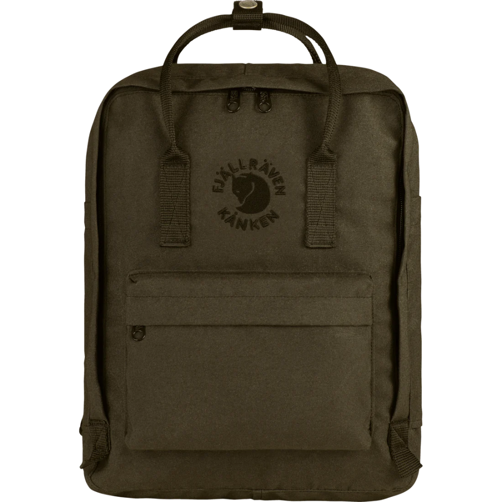 Load image into Gallery viewer, FJALLRAVEN Re-Kanken Day Backpack - Dark Olive