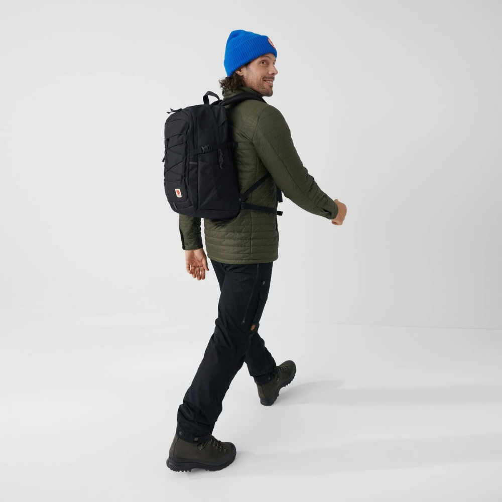 Load image into Gallery viewer, FJALLRAVEN Skule 28 Day Backpack - Black