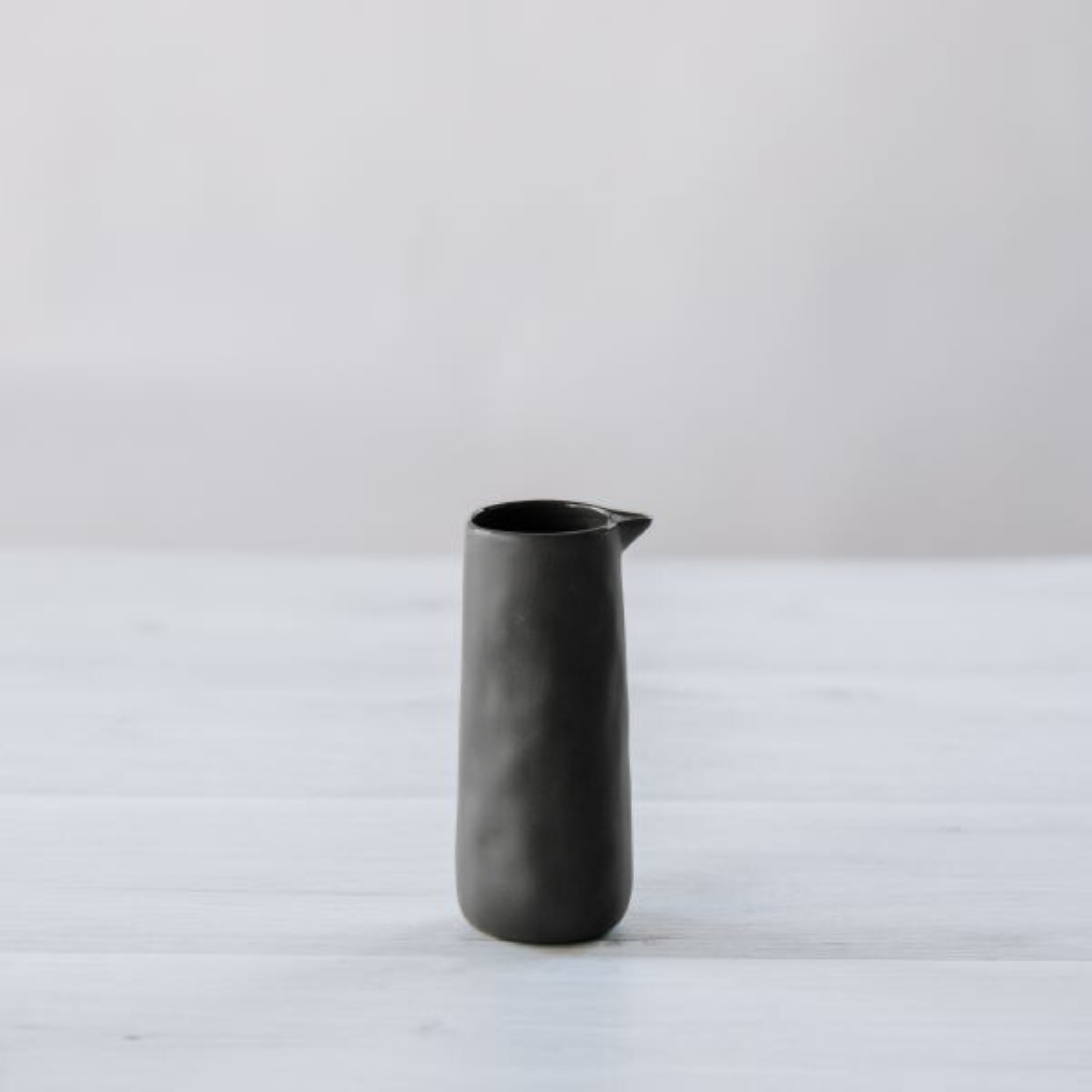 FLAX Ceramic Jug 13cm - Charcoal