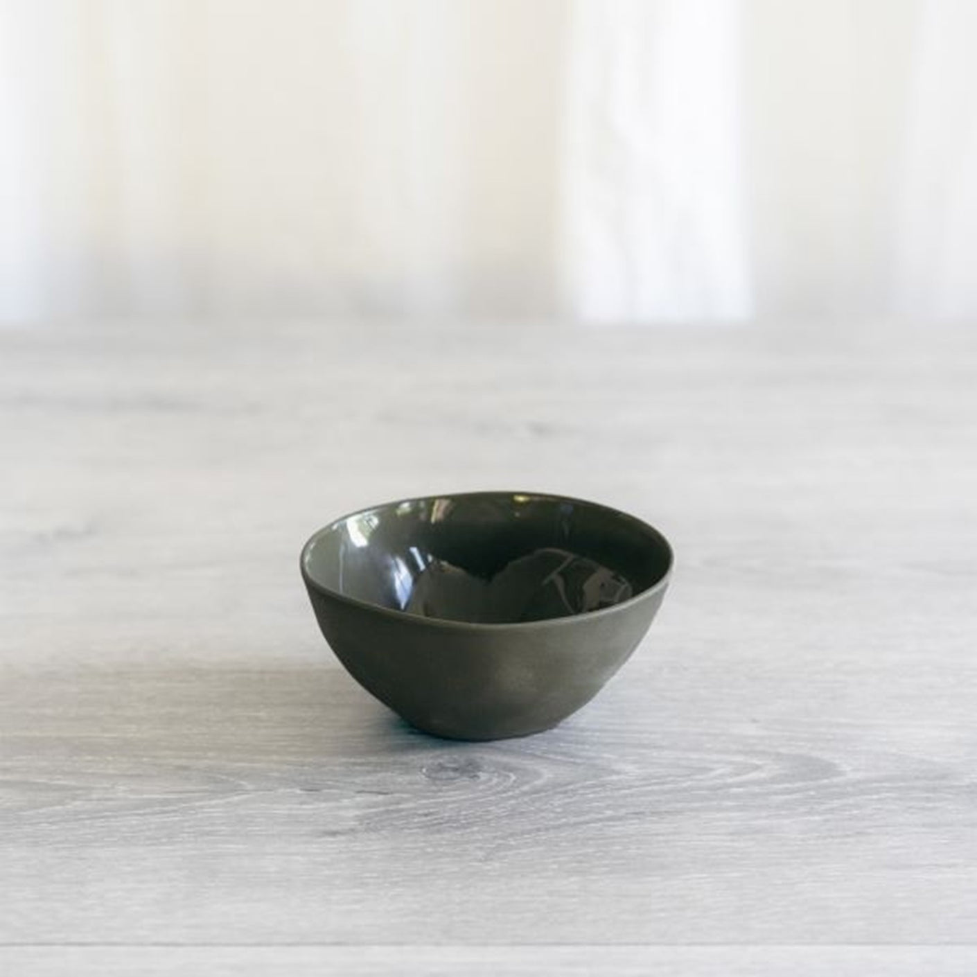 Load image into Gallery viewer, FLAX Fruit &amp; Dip Bowl 12cm - Khaki