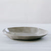 FLAX Serving Platter Round 35cm - Grey
