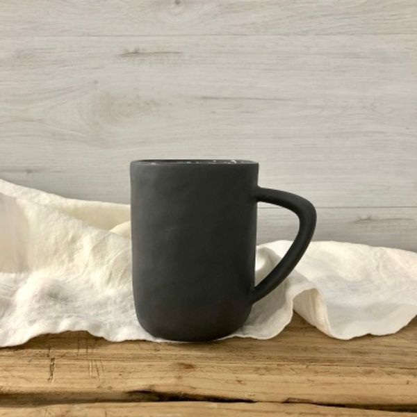 Load image into Gallery viewer, FLAX Mug 10cm - Charcoal