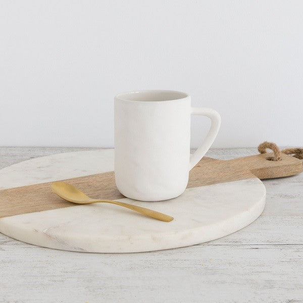Load image into Gallery viewer, FLAX Mug 10cm - White