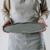 FLAX Serving Tray Oval 45cm