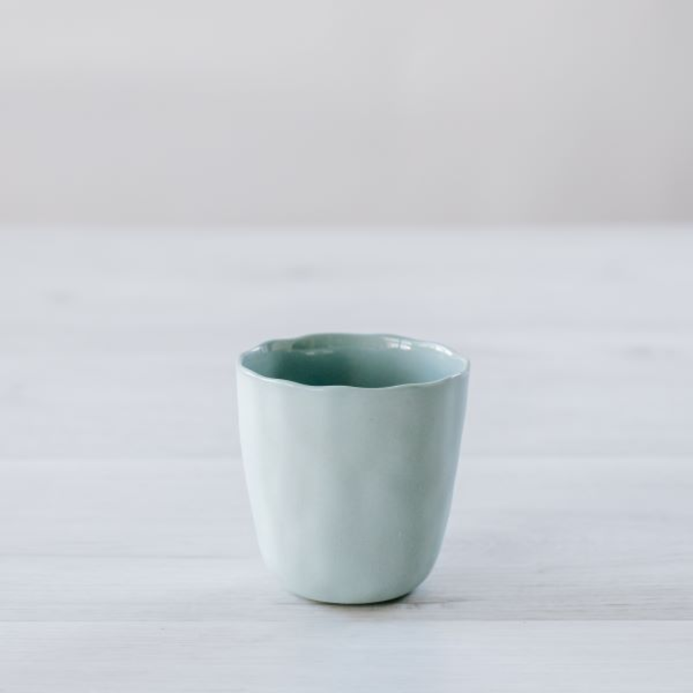 FLAX Short Cup 7.5cm - Duck Egg Blue