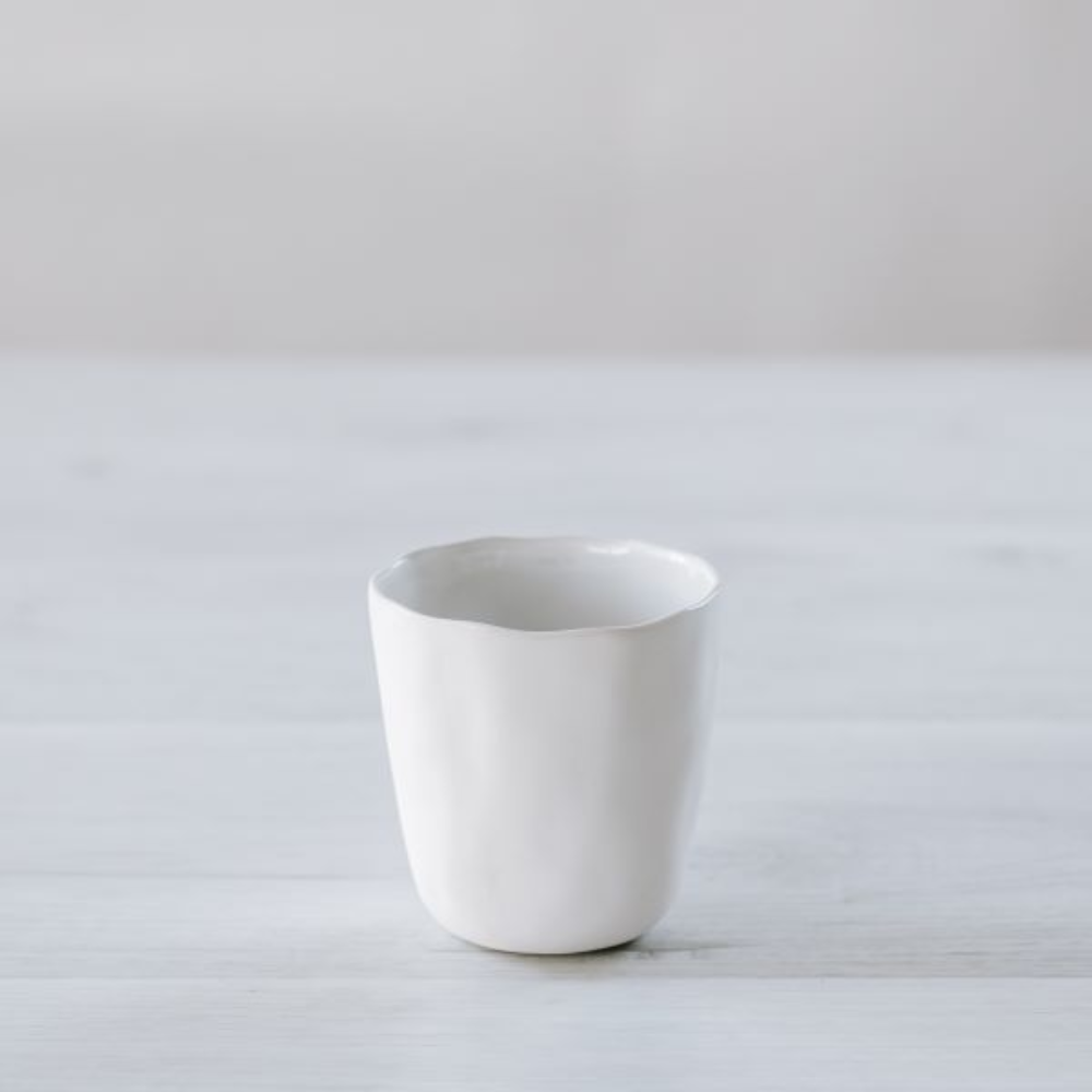 FLAX Short Cup 7.5cm - White