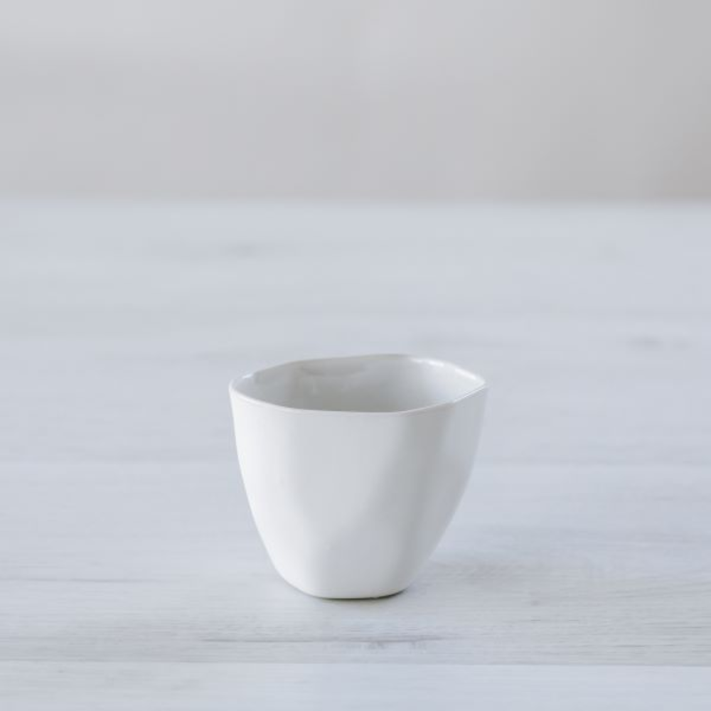 FLAX Tea Cup 5.5cm - White