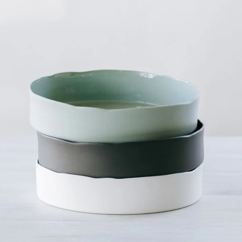 Load image into Gallery viewer, FLAX Vue Bowl 28cm - Khaki