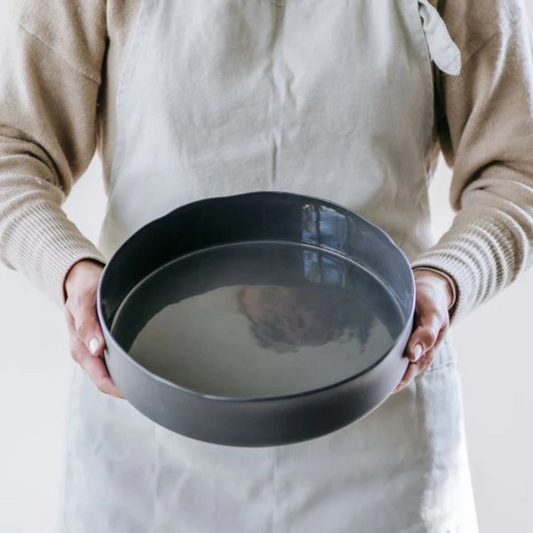 FLAX Vue Bowl 28cm - Charcoal