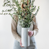 FLAX Water Jug / Vase - No Handle 30cm