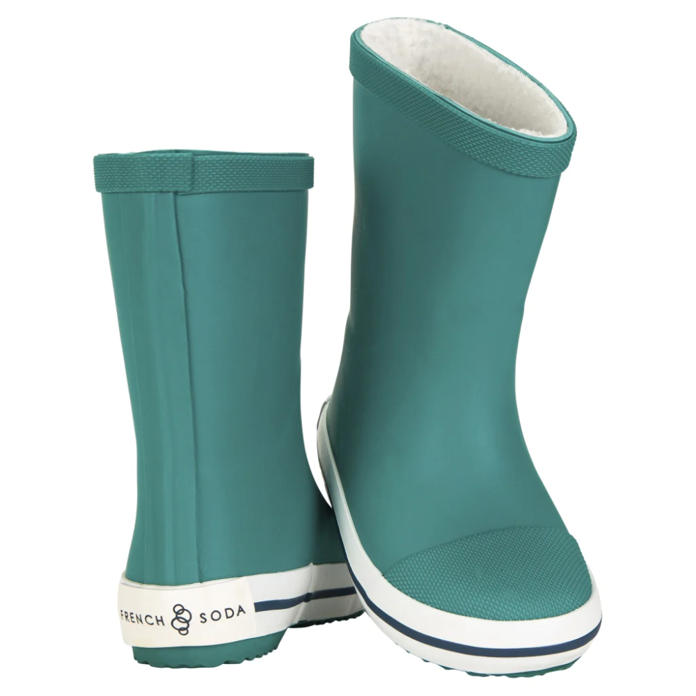 Load image into Gallery viewer, FRENCH SODA Kids Gumboot - Sea Green