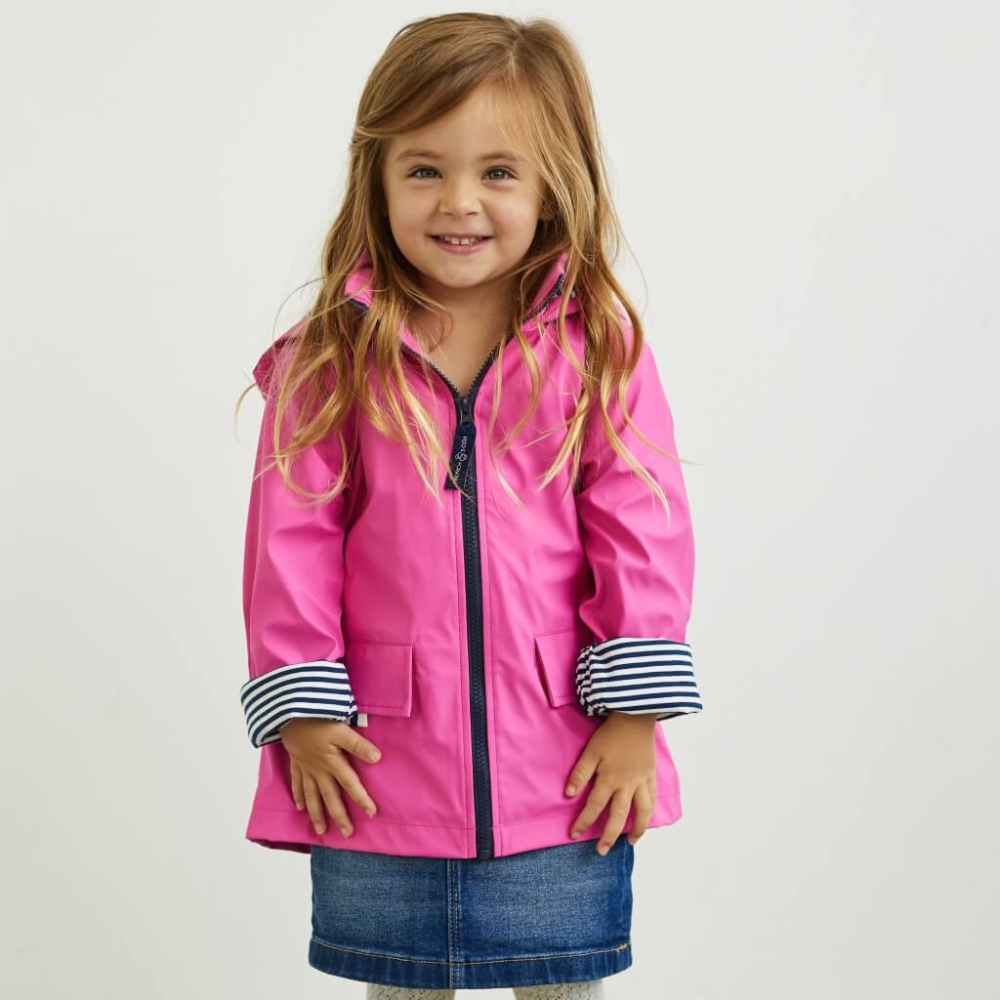 Load image into Gallery viewer, FRENCH SODA Kids Raincoat - Pink