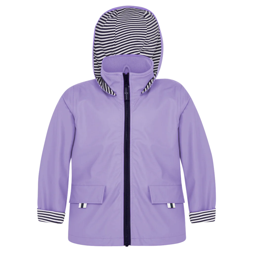 Load image into Gallery viewer, FRENCH SODA Kids Raincoat - Purple