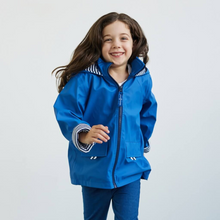 Load image into Gallery viewer, FRENCH SODA Kids Raincoat - Blue