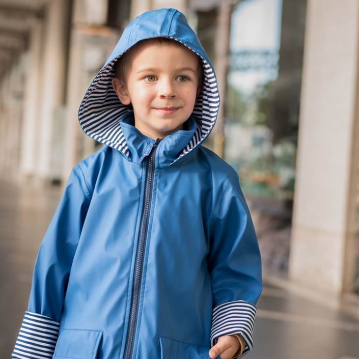 FRENCH SODA Kids Raincoat - Blue