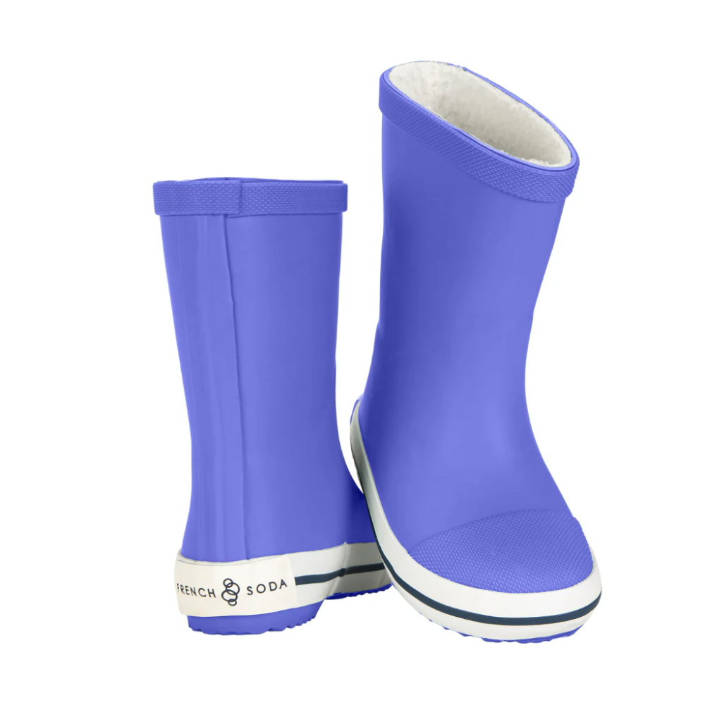 Load image into Gallery viewer, FRENCH SODA Kids Gumboot - Purple