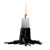 GARDEN GLORY Candle Holder "Mini Root" - Onyx Black