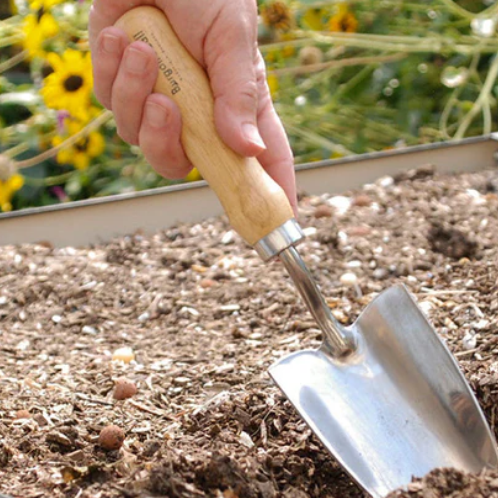 Load image into Gallery viewer, BURGON &amp; BALL BoronGreen Hand Trowel - RHS Endorsed