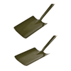 BURGON & BALL BoronGreen Square Shovel - RHS Endorsed