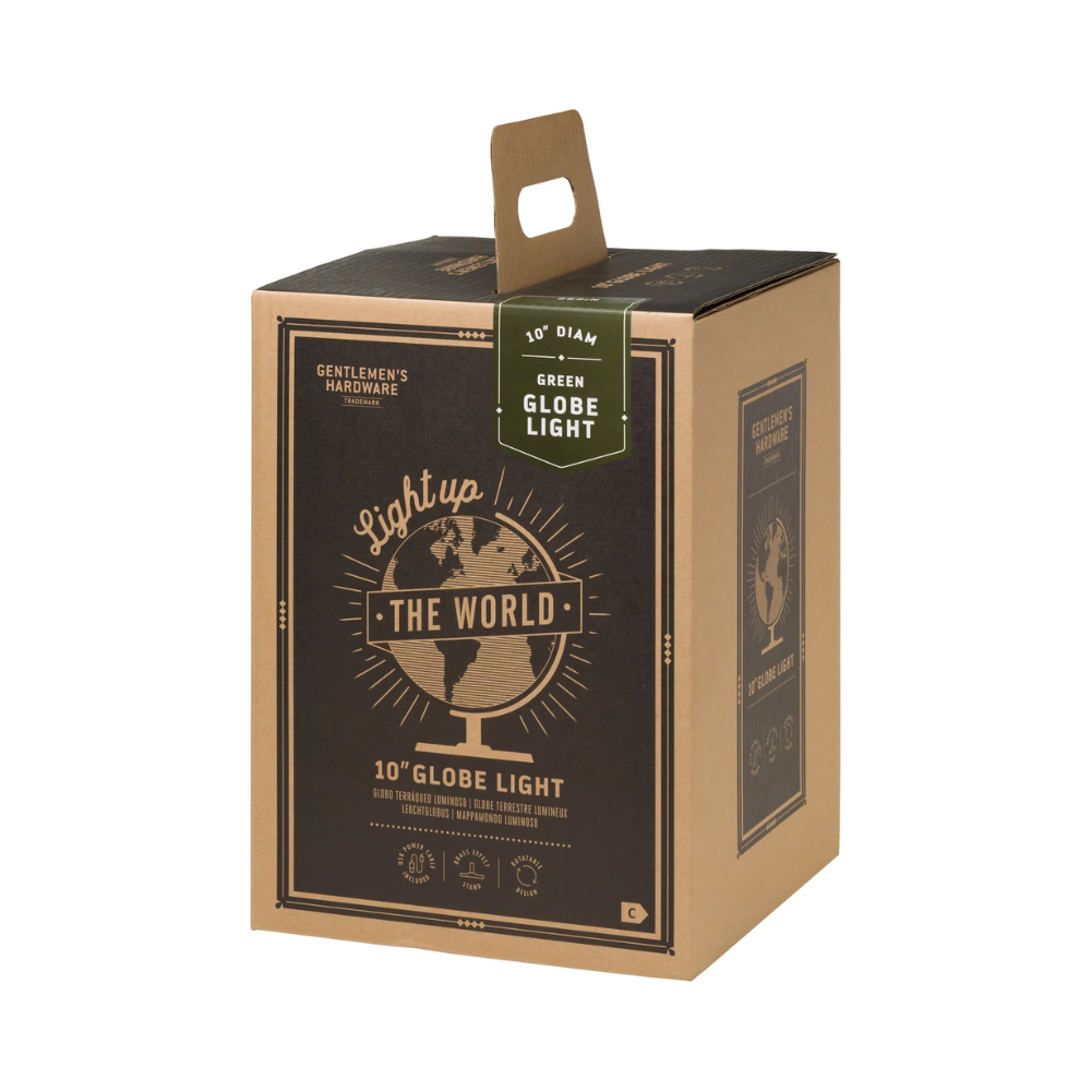 Gentlemen's Hardware World Globe Light - Thumbnail 2