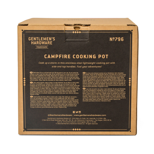 GENTLEMENS HARDWARE Campfire Cooking Pot