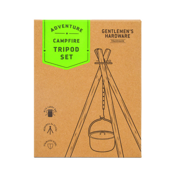 GENTLEMENS HARDWARE Campfire Tripod Set