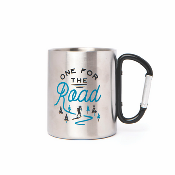 GENTLEMENS HARDWARE Carabiner Mug - 'One for the Road' 225ml