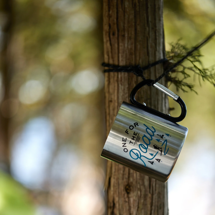 GENTLEMENS HARDWARE Carabiner Mug - 'One for the Road' 225ml