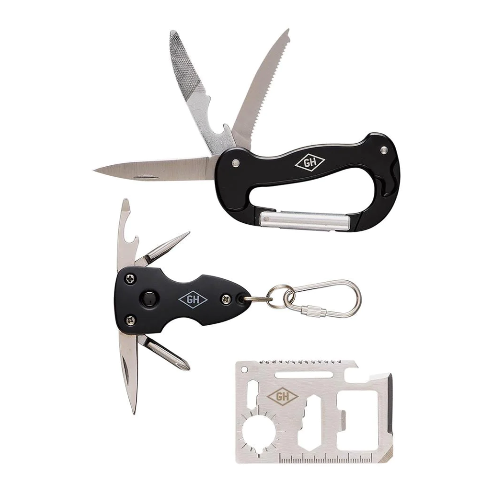 Load image into Gallery viewer, GENTLEMENS HARDWARE Multi Tool Survival Kit - Set of 3