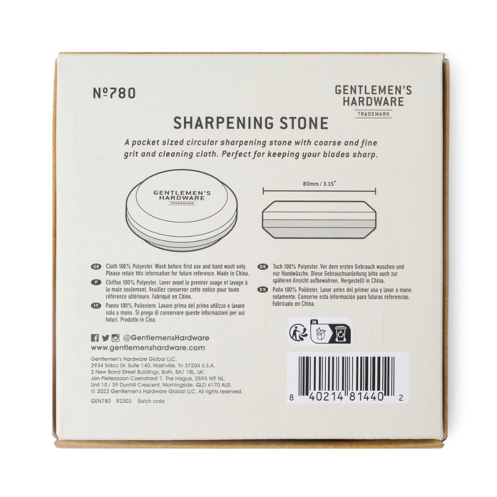 Load image into Gallery viewer, GENTLEMENS HARDWARE Sharpening Stone