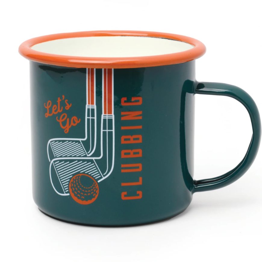 Load image into Gallery viewer, GENTLEMENS HARDWARE Enamel Mug 500ml - Golf