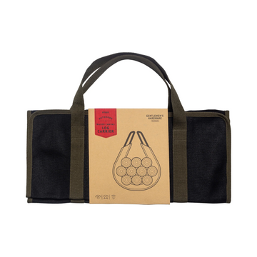 GENTLEMENS HARDWARE Canvas Log Carrier