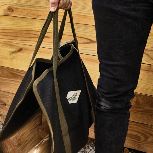 GENTLEMENS HARDWARE Canvas Log Carrier