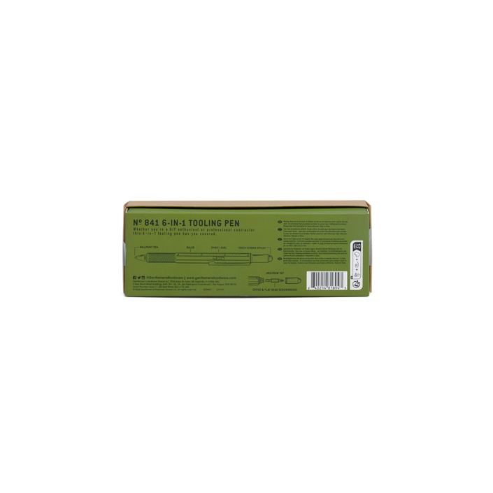 GENTLEMENS HARDWARE 6-in-1 Tooling Pen - Olive
