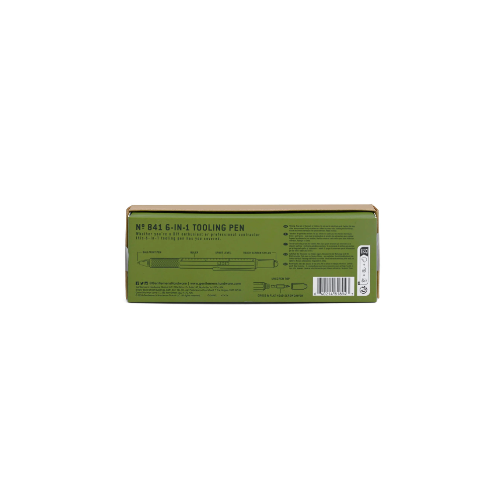 Load image into Gallery viewer, GENTLEMENS HARDWARE 6-in-1 Tooling Pen - Olive