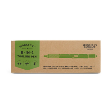 GENTLEMENS HARDWARE 6-in-1 Tooling Pen - Olive