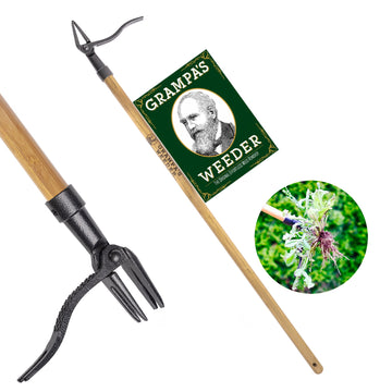 GRAMPA'S Weeder - Stand Up Weed Puller Tool w/ Long Handle