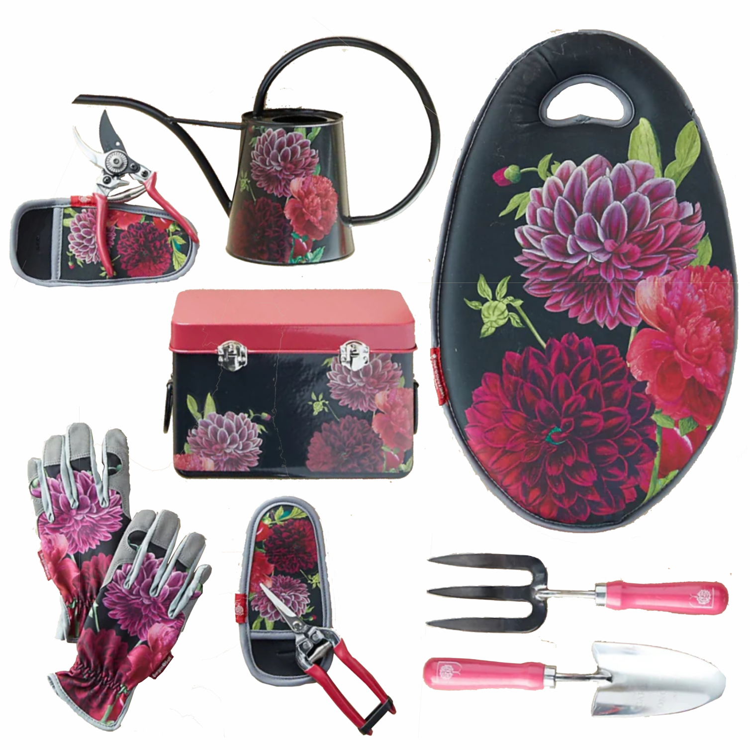 BURGON & BALL British Bloom 'Dahlia' Botanical Art Gardener's Gift Set - Deluxe