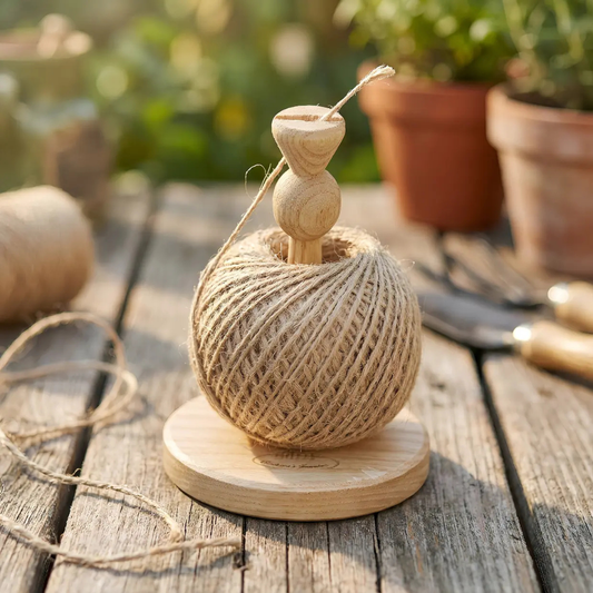 ESSCHERT DESIGN Rope Holder - Ashwood