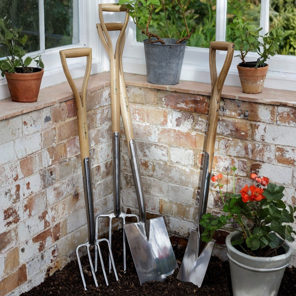 Load image into Gallery viewer, BURGON &amp; BALL Garden Border Spade - RHS Endorsed