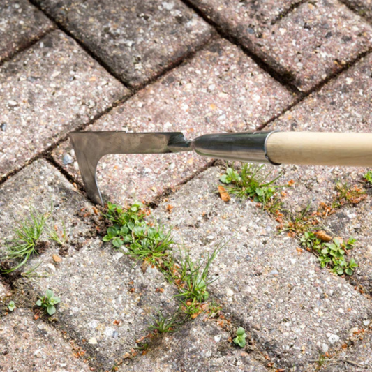 BURGON & BALL Long Handled Block Paving Knife - RHS Endorsed