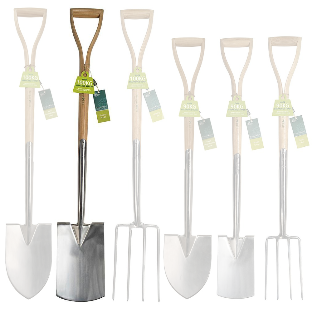 Load image into Gallery viewer, BURGON &amp; BALL Garden Digging Spade - RHS Endorsed