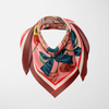 ARTIFACT Square Silk Scarf - Generations