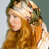 ARTIFACT Square Silk Scarf - Gilded