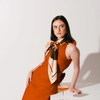 ARTIFACT Square Silk Scarf - Gilded