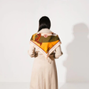 ARTIFACT Square Silk Scarf - Gilded