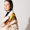 ARTIFACT Square Silk Scarf - Gilded