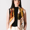 ARTIFACT Square Silk Scarf - Gilded